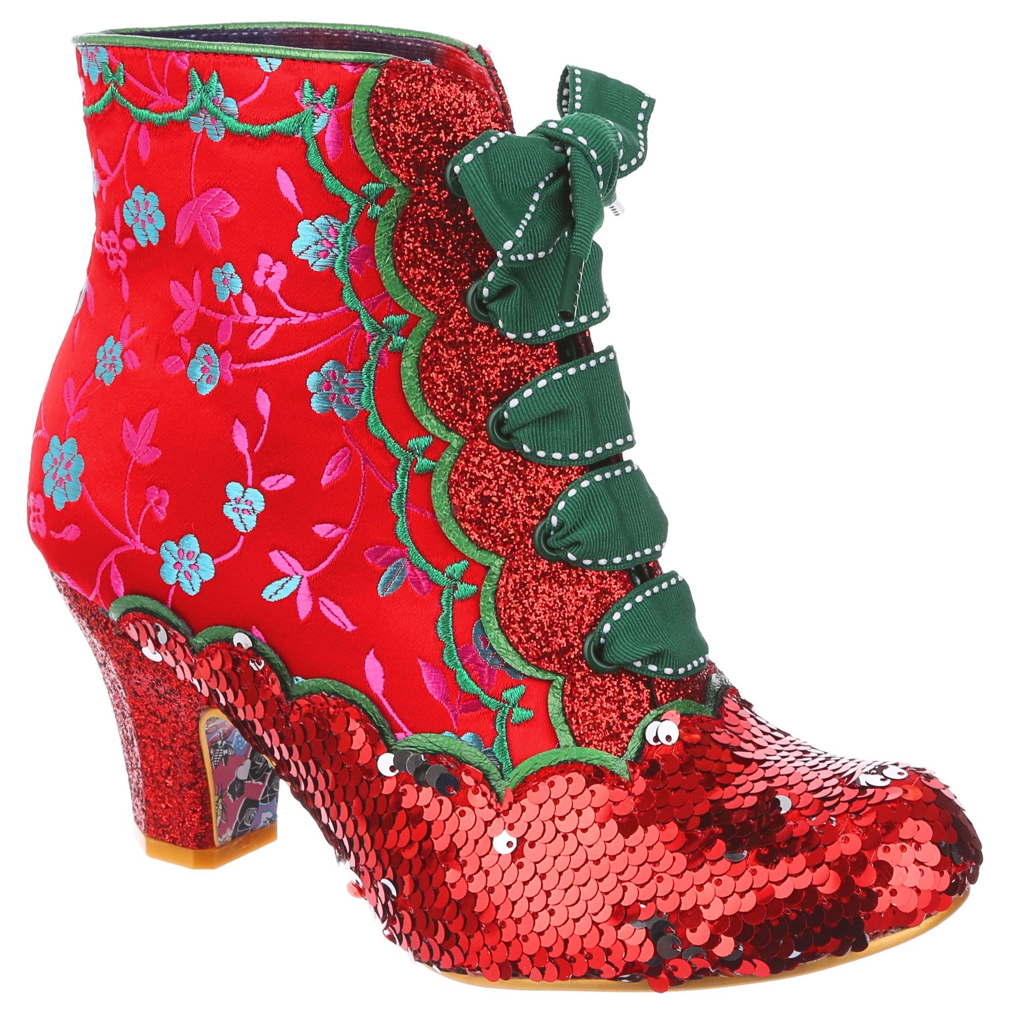 Irregular Choice Under The Tree In Red Multi For Women