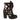 Irregular Choice Womens Vibrant Violets High Heel - Black