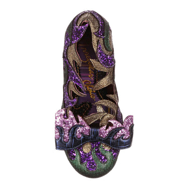 Irregular Choice Womens Dragons & Fire Dragon Lair High Heels - Green ...