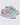 VANS Toddler Old Skool V Sidewall Trainers - Teal Green / Pink