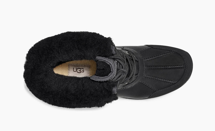 Ugg black hot sale winter boots