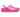 Crocs Kids Classic Lined Glitter Clog - Fuchsia Fun - The Foot Factory