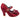 Irregular Choice Womens Fancy That High Heel - Red Glitter