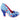 Irregular Choice Womens Make My Day High Heel - Blue