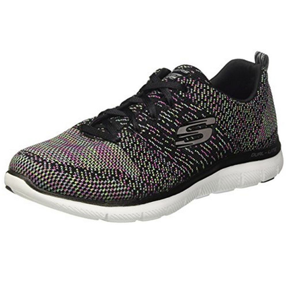 Skechers Flex Appeal 2.0 - In Code in Multi Black - Skechers