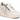 Carmela Womens Leather Quilted Trainers - White