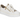 Rieker Womens Fashion Leather Trainers - White / Gold