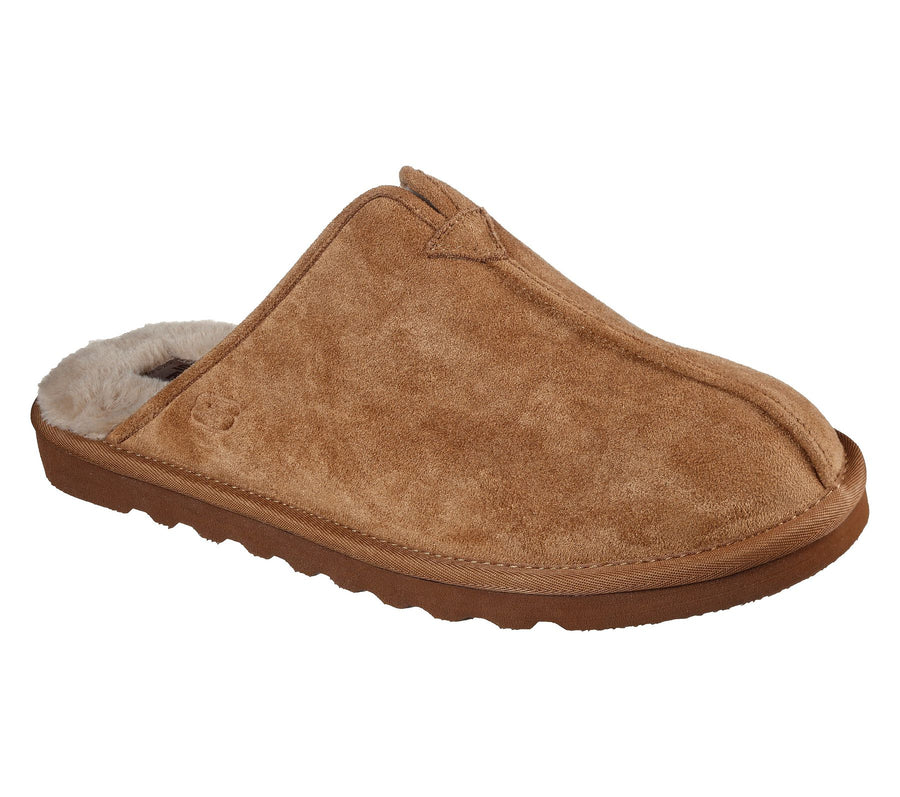 Men's skechers memory deals foam slippers