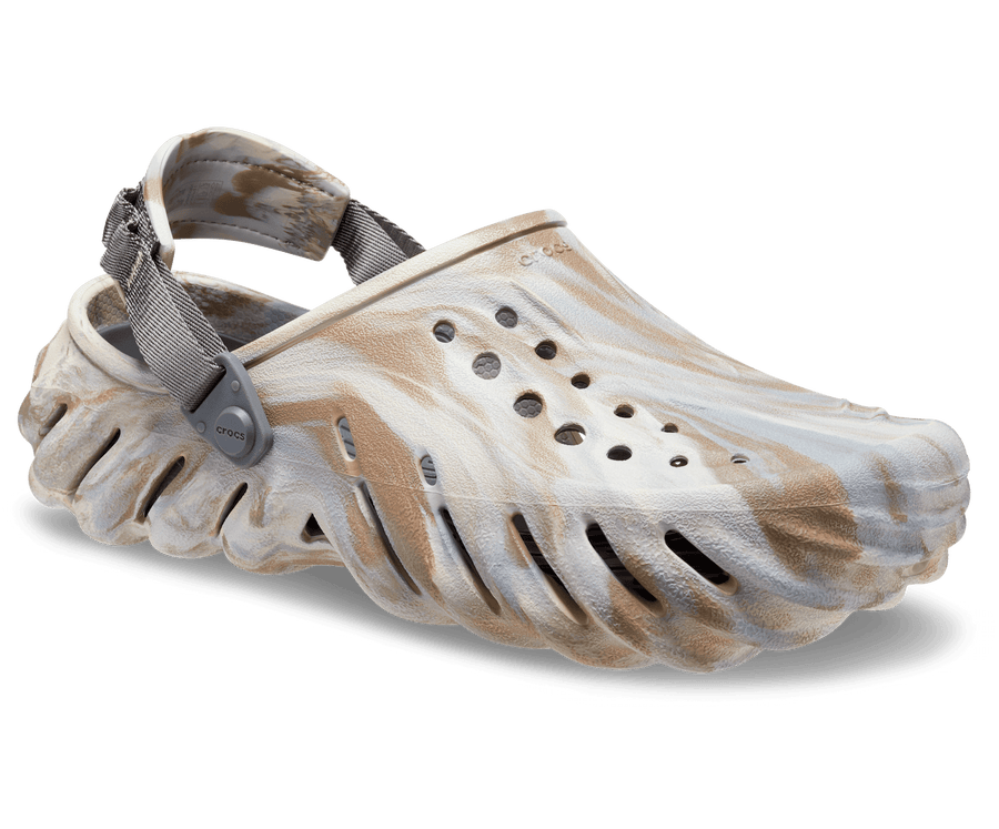 Crocs Unisex Echo Marbled Clog - Bone – The Foot Factory