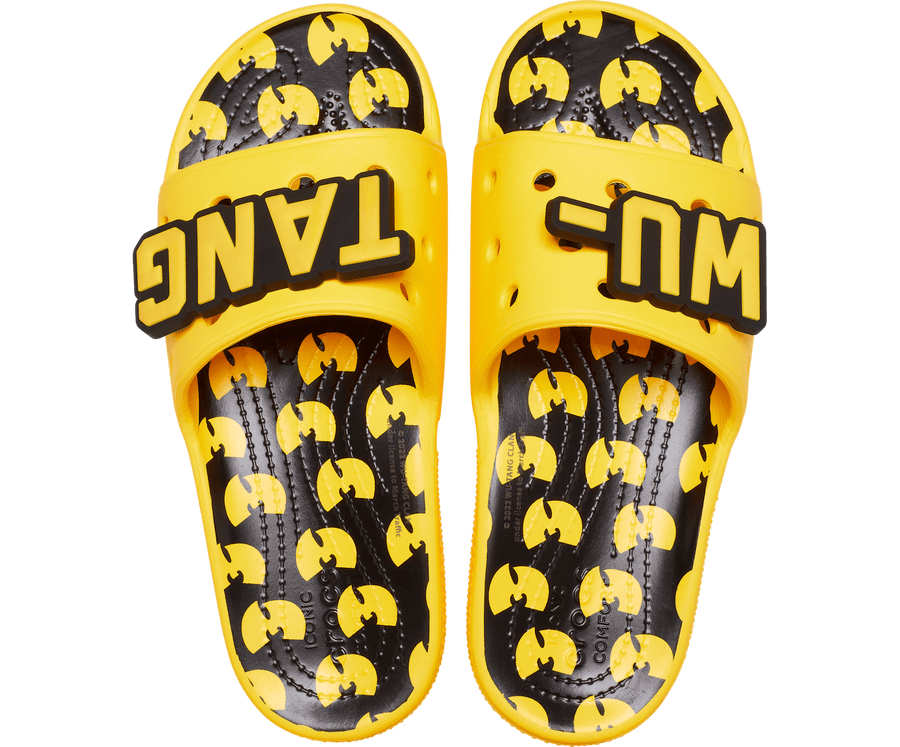 Crocs Unisex Classic Wu Tang Clan Slide - Yellow