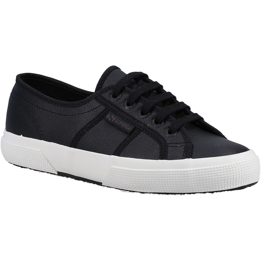 Superga womens sales leather trainers