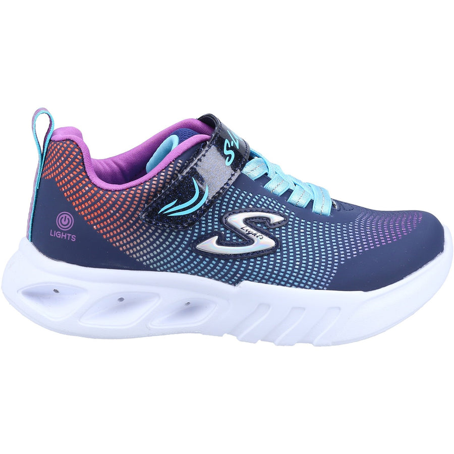 Flashing shop trainers skechers