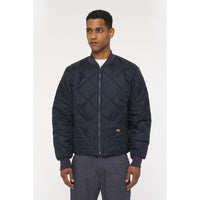 Dickies Mens Diamond Quilted Nylon Jacket - Navy – The Foot Factory